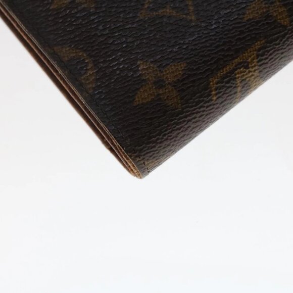 LOUIS VUITTON Monogram Porte Tresor Etui Papie Wallet M61202 LV Auth 48092 - Picture 2 of 14